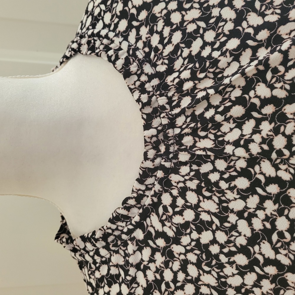NWT Adrianna Papell 3/4 Bubble Sleeve Top Size S - Picture 2 of 13